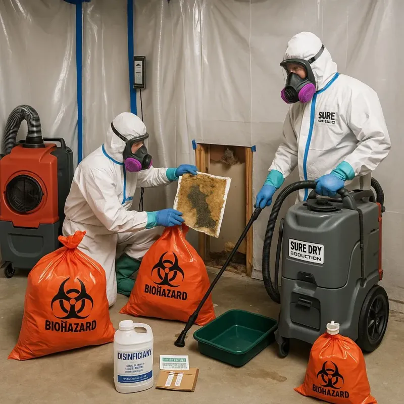 Contaminated Water Handling Protocols process in Kiowa County, KS