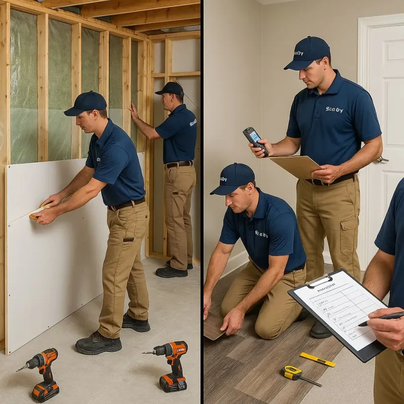 Repairs and Reconstruction process in Kiowa County, KS